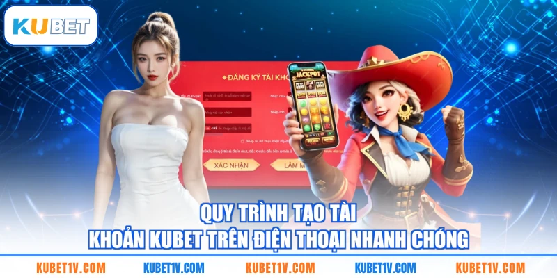 Quy trình tạo tài khoản KUBET trên điện thoại nhanh chóng
